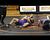 Gladstone's Bobby Beauchamp with the pin.