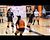 Escanaba's Katie Ziebell with the point.