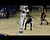 Dre Tuominen buries the deep triple for Bay College