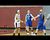 Jordan Kraemer scores the basket and gets the foul