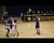 Ryan Robinette ends the first half with a triple