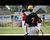 Dylan Pepin gets hit for Gladstone vs Iron Mtn