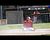 Romano RBI base hit for Flames off foot of umpire