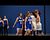 Keshia Davis with the basket and the foul for Bay