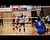 Nicole Kamin point for Escanaba in the first set