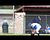 Zach Hanson bunts and is safe!